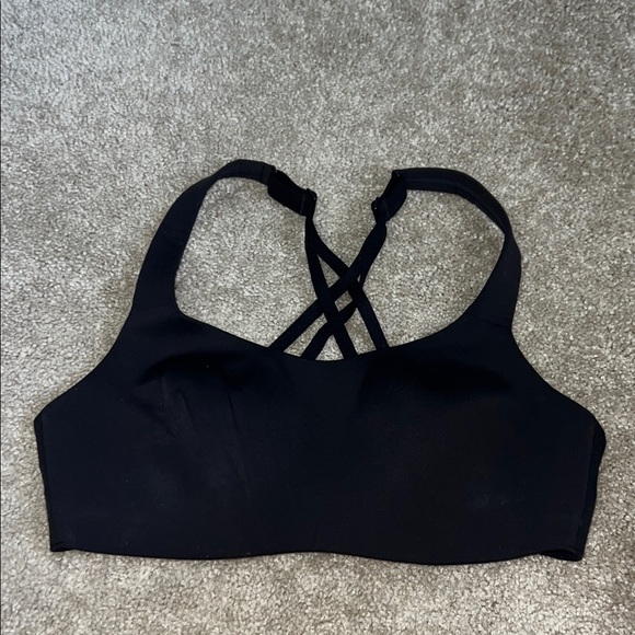 lululemon athletica Black Strappy Sports Bra - Picture 3 of 3
